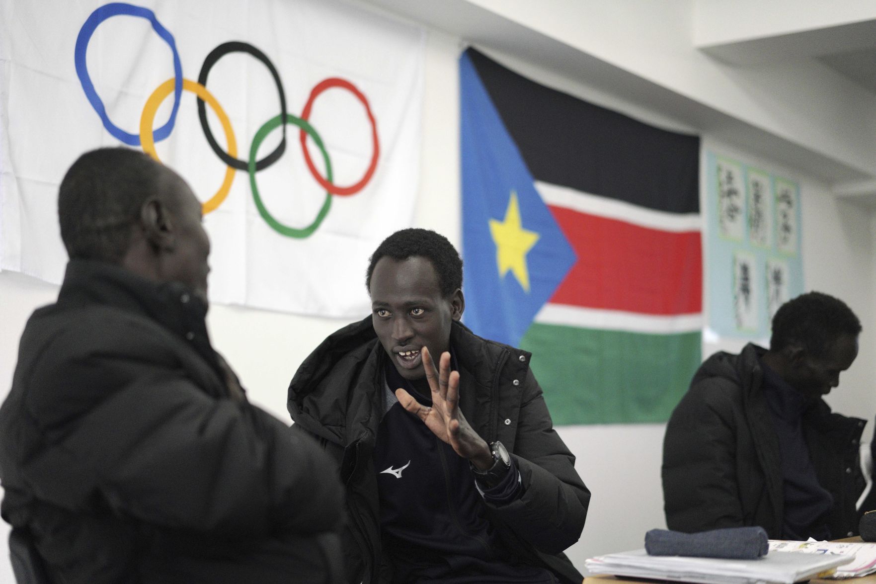 APTOPIX Japan OLY Tokyo South Sudan